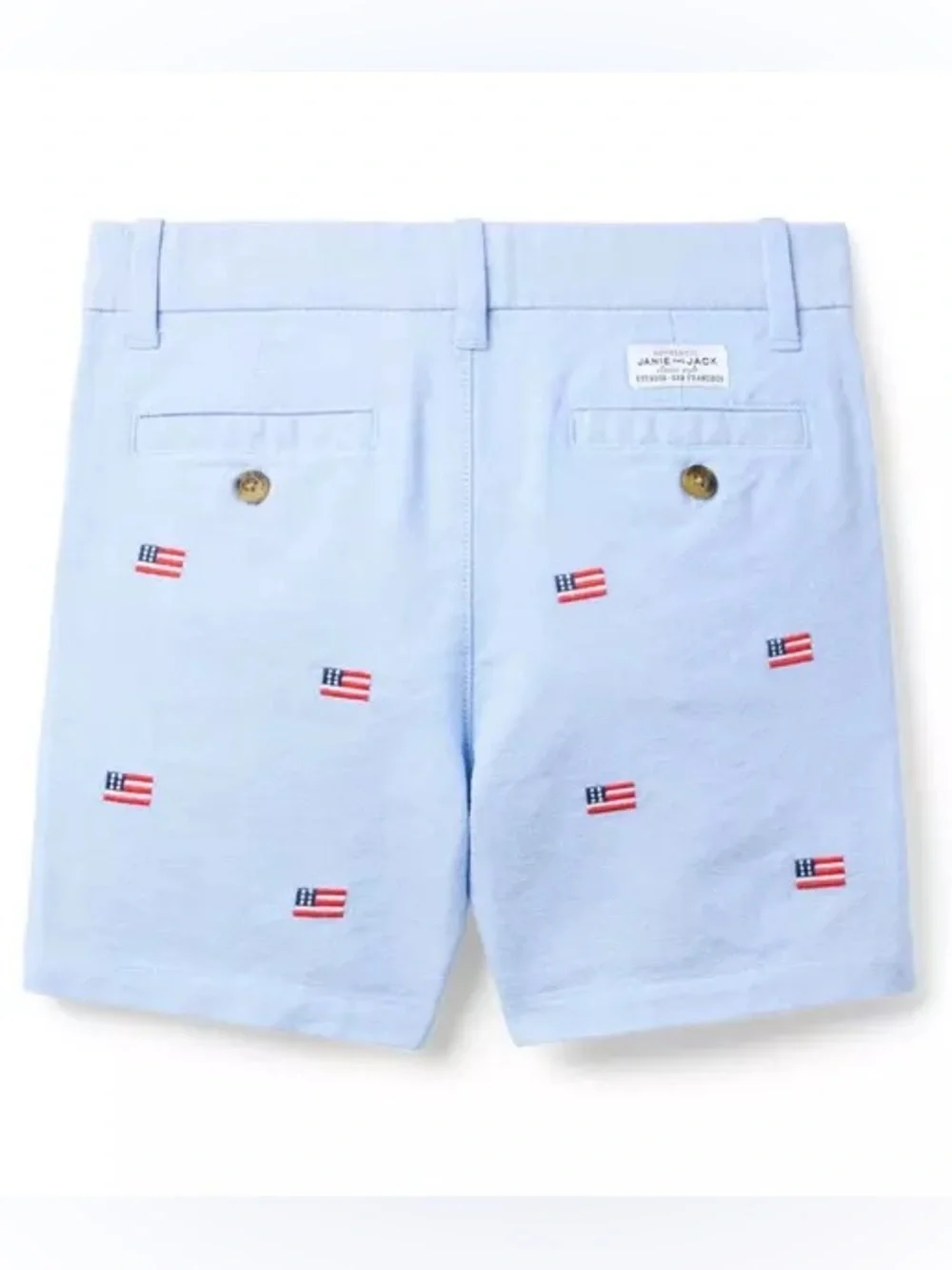 Janie and Jack Flag Set